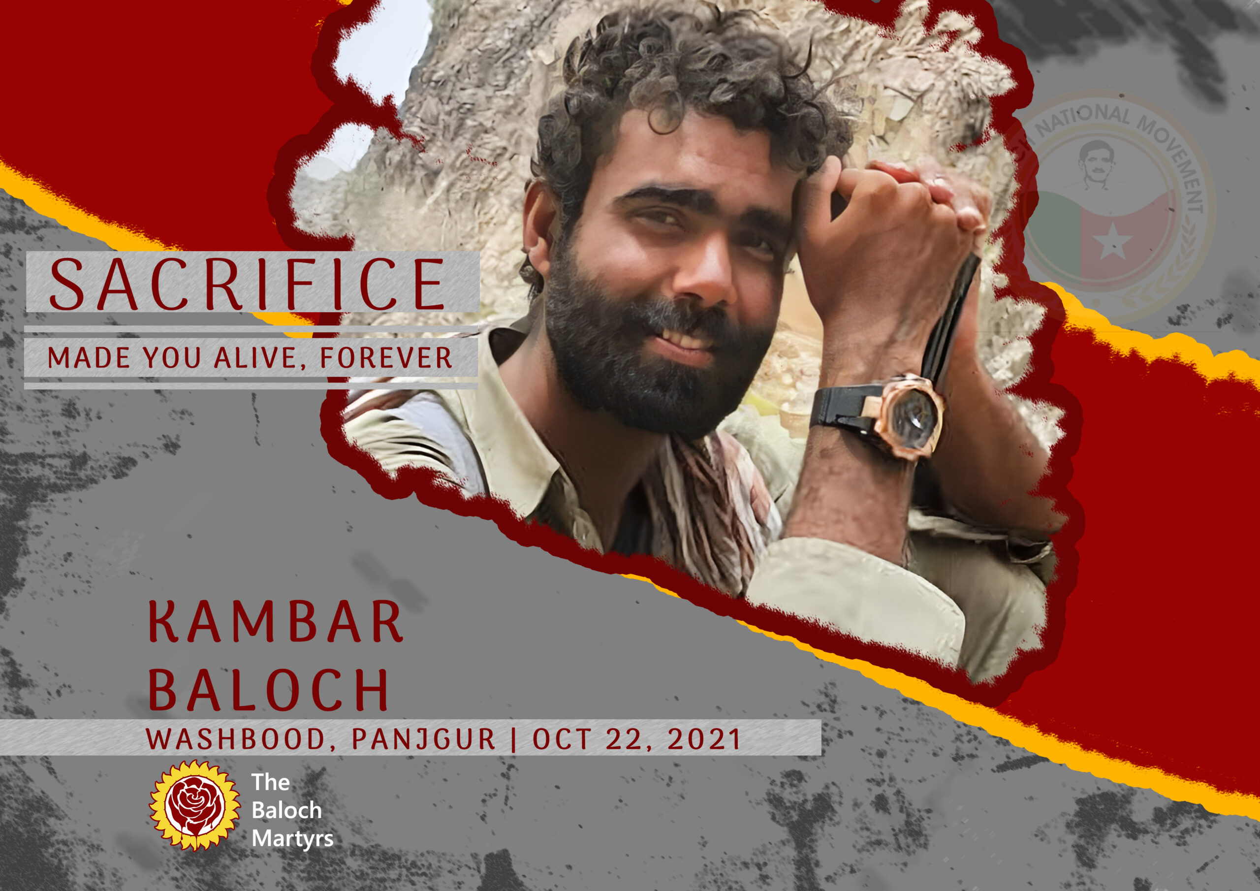 Martyr Kambar Baloch ⋆ The Baloch Martyrs